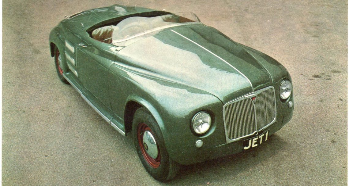 1950: רובר מכריזה : מכונית הכביש הסילונית הראשונה!